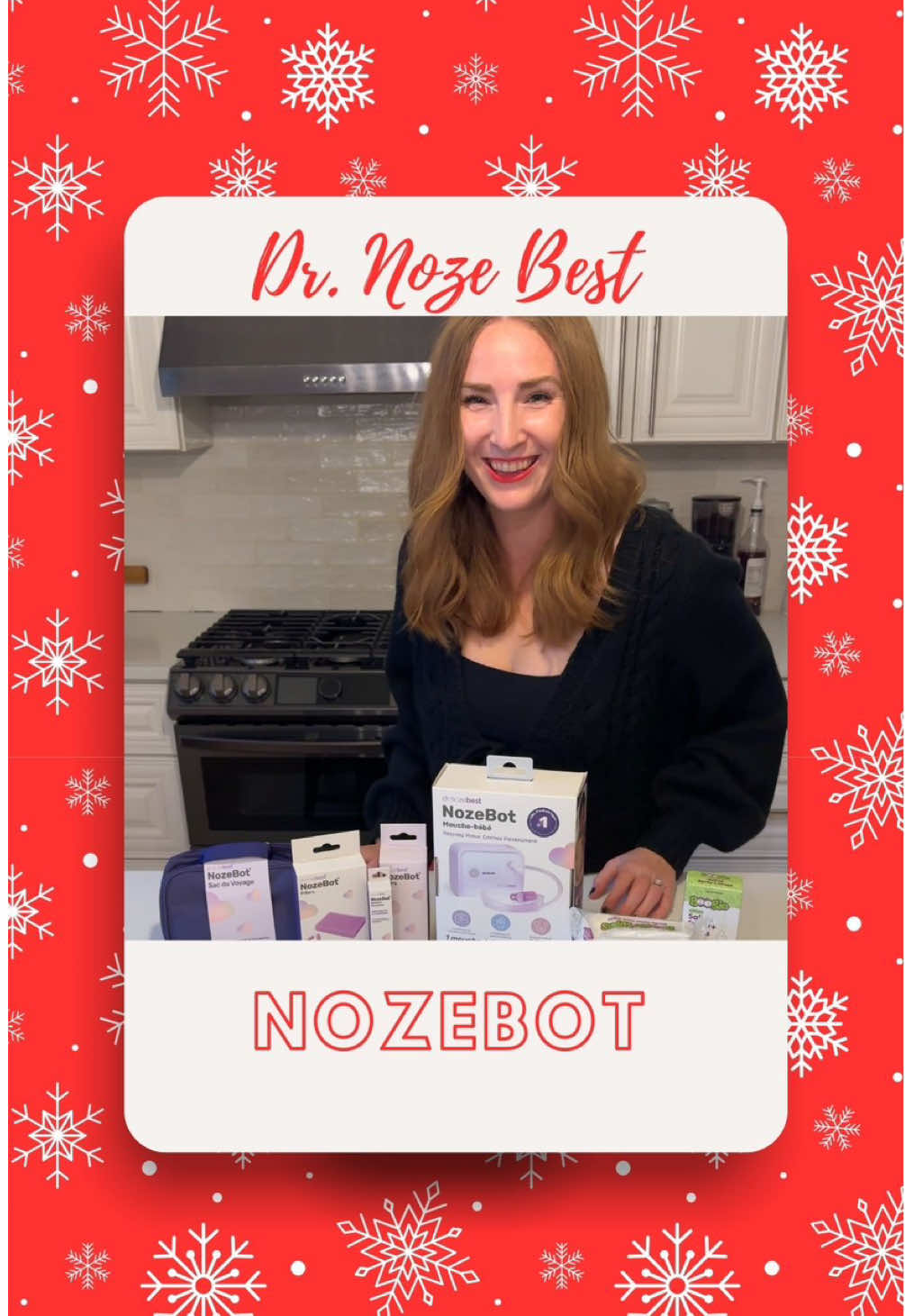 TikTok post by @honestlyautumn for Dr. Noze Best. Caption reads: #ad Check out my link in bio or comment “NOZEBOT”....