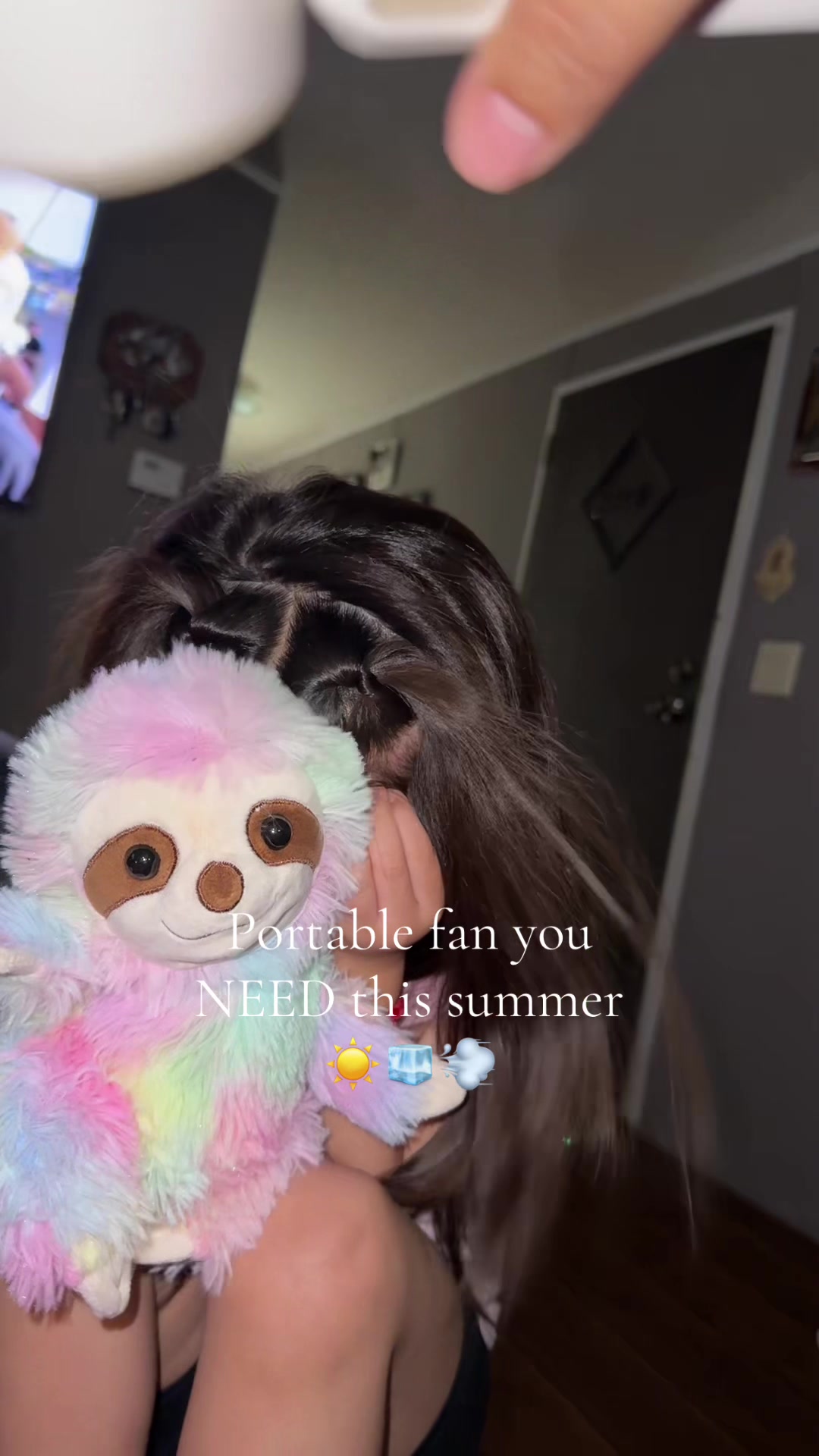 TikTok post by @jessica.pim for Ocoopa. Caption reads: [...] fan I’ve seen, perfect for summer ☀️🥵....