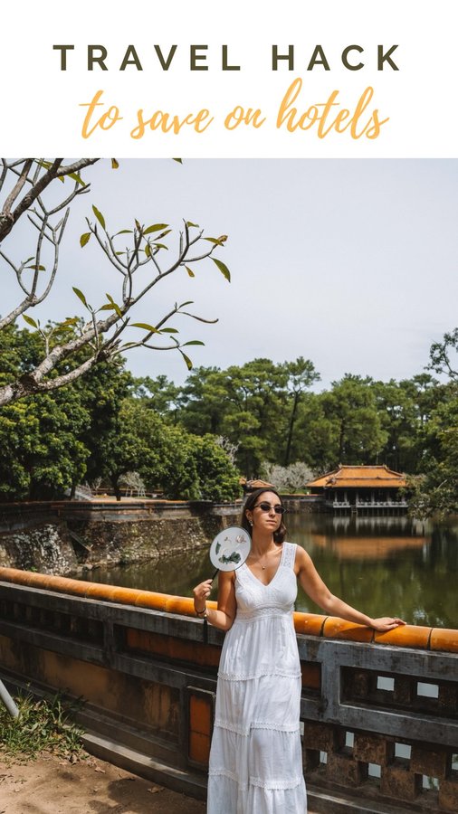 Instagram post by @nospaceinmypassport for Hotels.com. Caption reads: ad This is something I wish I knew before....