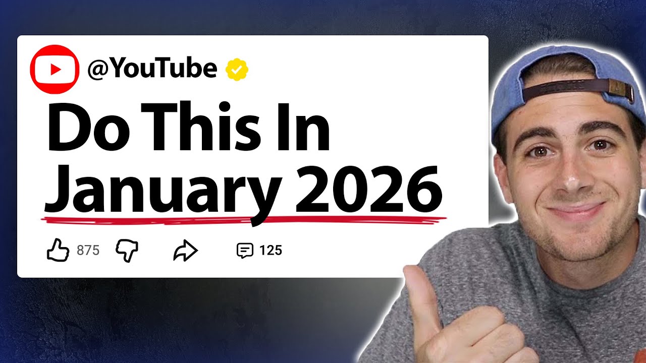YouTube post by @RobertBenjaminChannel for vidIQ. Caption reads: Small YouTube Channel? Make These Changes To GROW....