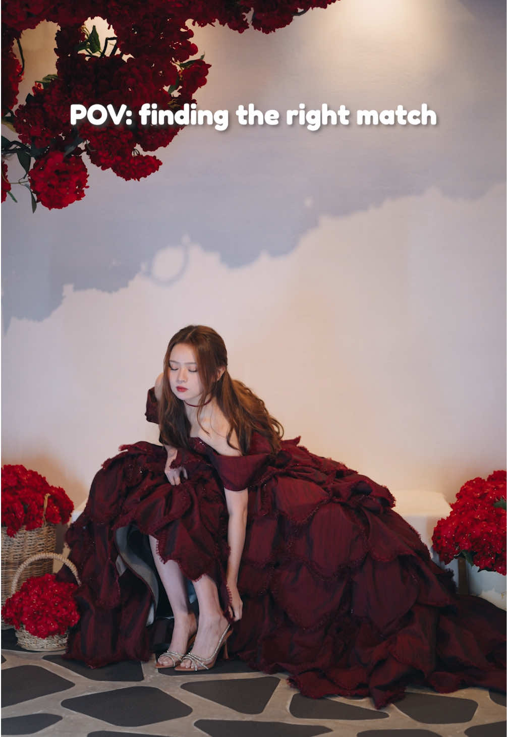 TikTok post by @andweaso for Jollibee. Caption reads: #pov the princess loves to Mix & Match @Jollibee....