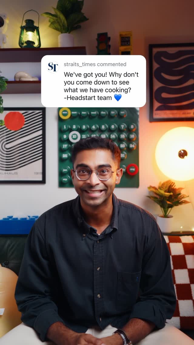 Instagram post by @ianjeevan_ for The Straits Times. Caption reads: One street interview later…I got to meet Friday,....