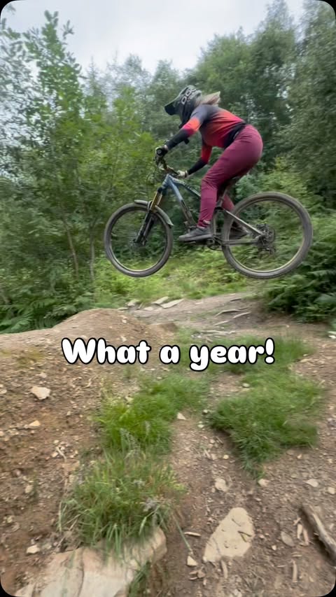 Instagram post by @laura.jane.mtb for Michelin. Caption reads: 2025, what a year! ✨
Races, trips and good times....