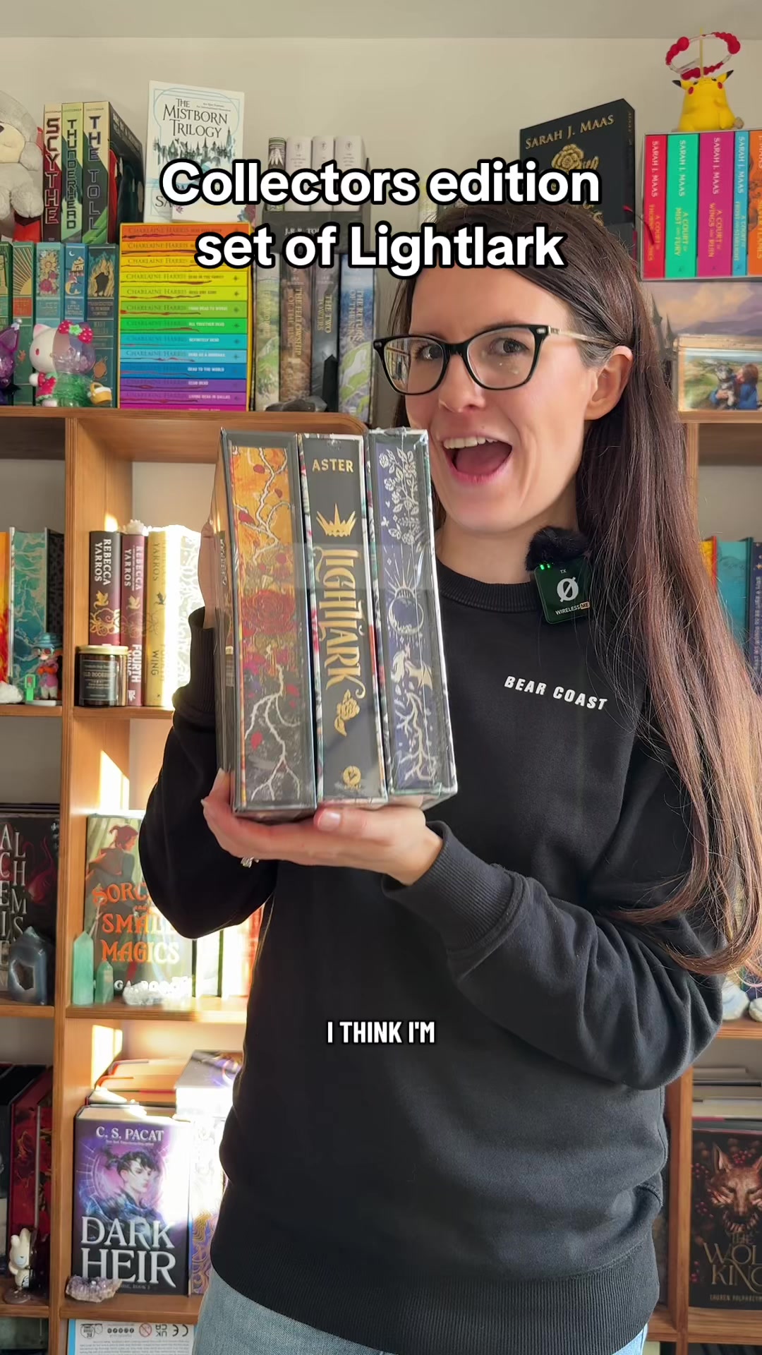 TikTok post by @violet.hollow for Books2Door. Caption reads: [...] and Oro & Grim Special Edition bundle....