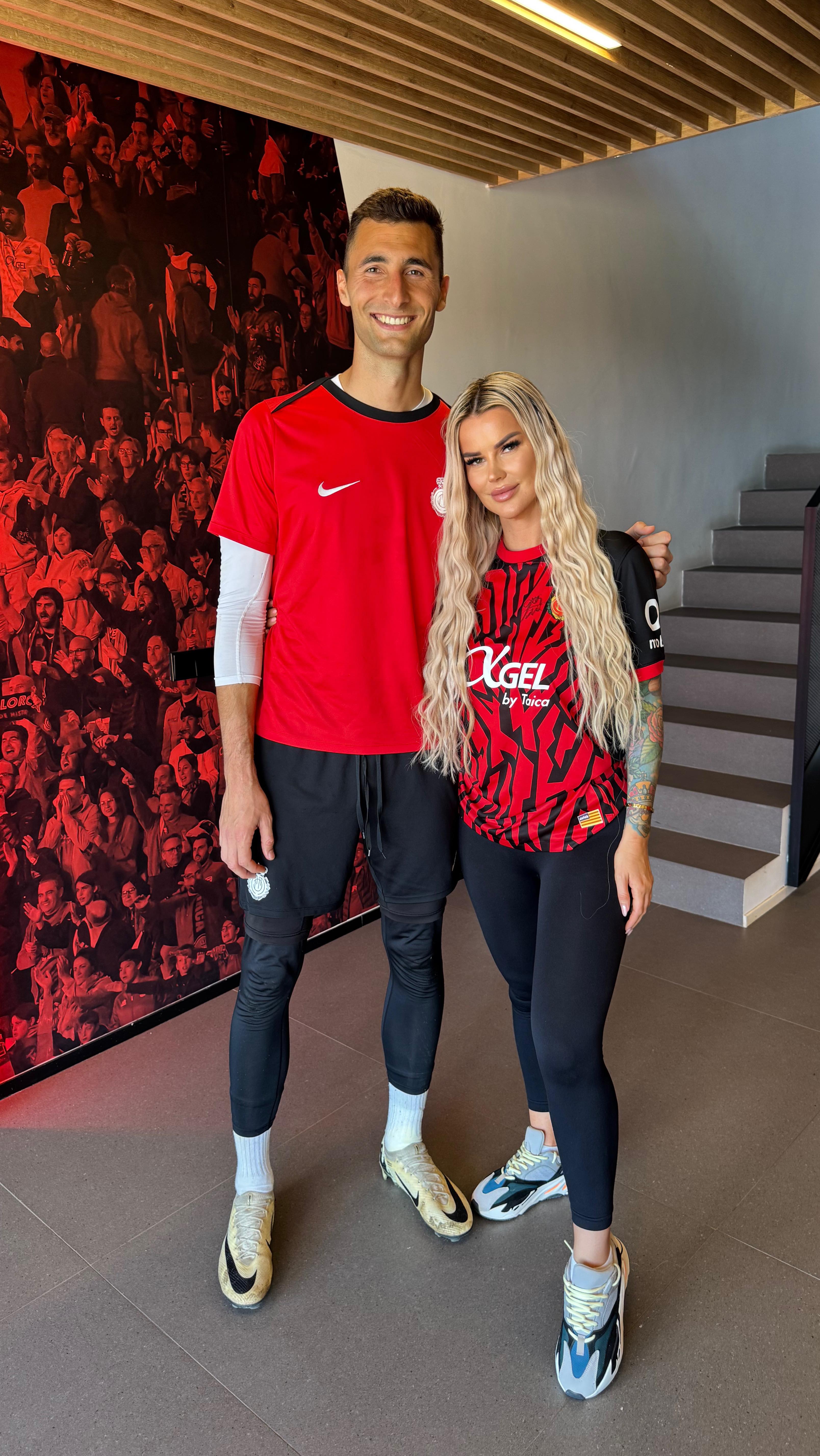 Instagram post by @boss_baby001k for Sportsbet.io. Caption reads: [...] @dominik_greif ⚽️— big thanks to....