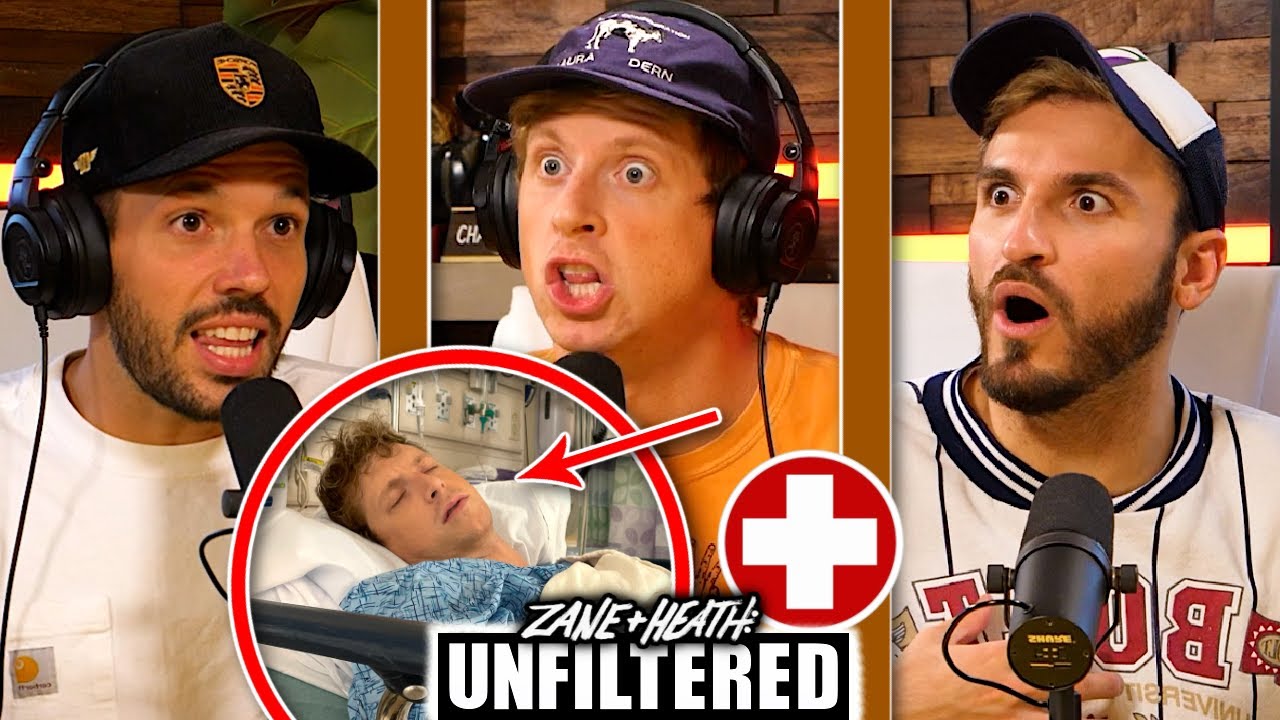 YouTube post by @ZaneAndHeath for Noom. Caption reads: [...] to our sponsors: Babbel, BetterHelp, and....