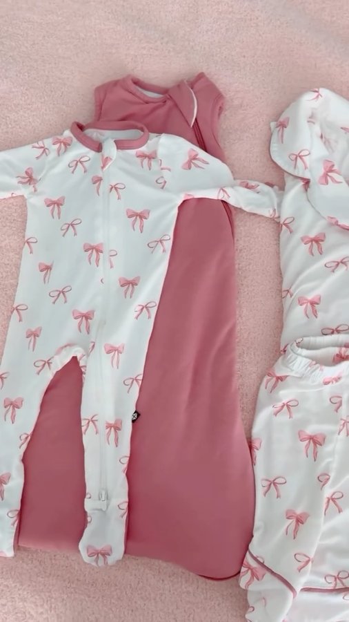 Instagram post by @frappsandfrills for Kyte Baby. Caption reads: [...] discovering them. Also obsessed with....