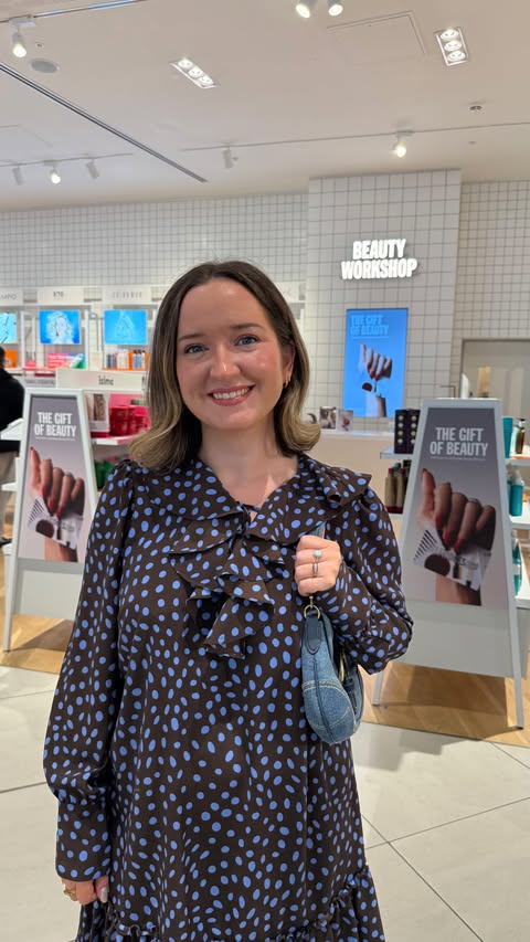 Instagram post by @rosegallagher for Selfridges. Caption reads: AD What’s new in the Selfridges Birmingham beauty....