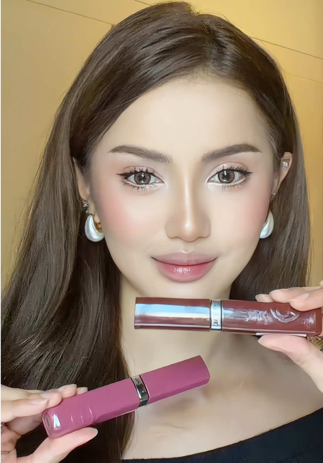 TikTok post by @signorinasara for L’Oréal Paris Malaysia. Caption reads: Oxidation test passed ✅ Full face stayed fresh, no....