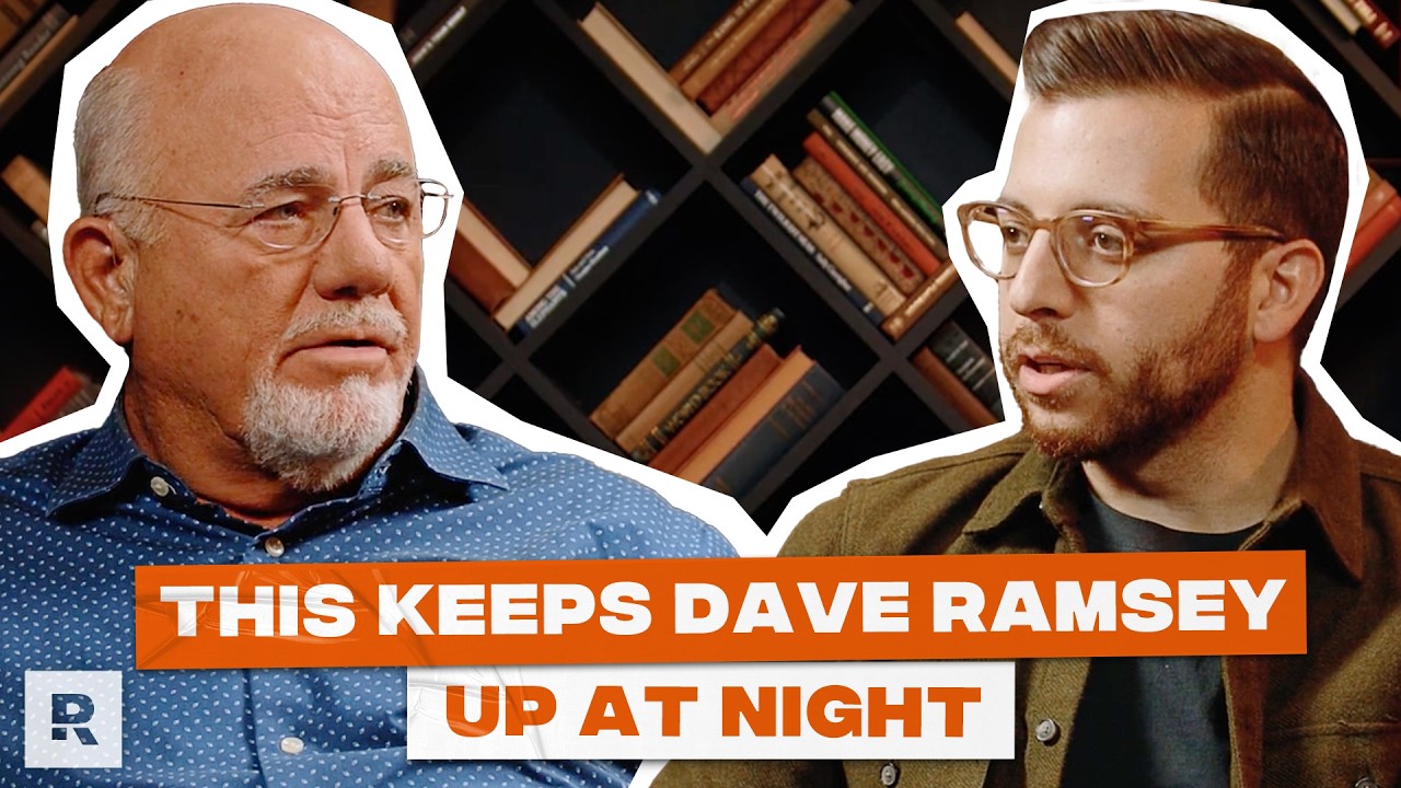YouTube post by @GeorgeKamel for Boost Mobile. Caption reads: Dave Ramsey’s Biggest Concern for 2026.