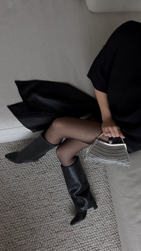 Instagram post by @anastasiagerrans for Marshalls. Caption reads: [...] & festive outfits for any occasion🥂❄️....