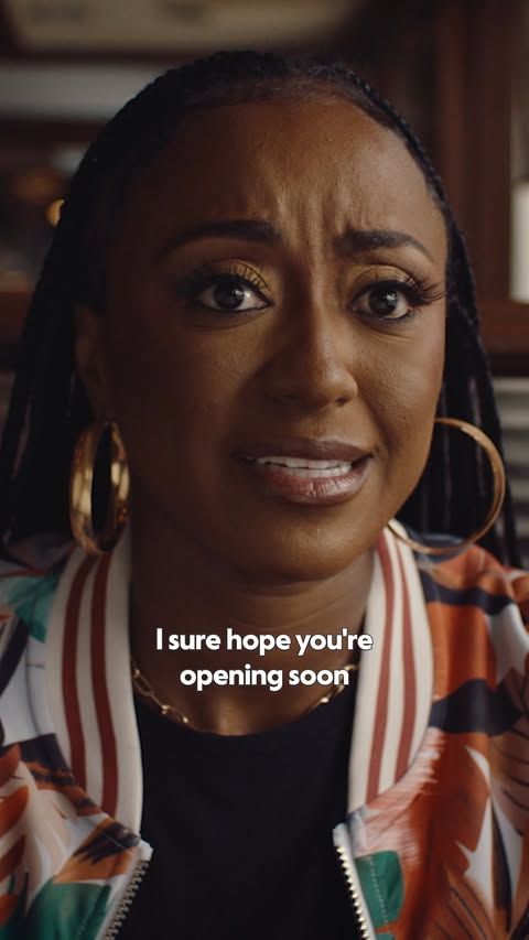 Instagram post by @imjustrobb for Tubi. Caption reads: the Mo' Waffles trailer hot off the griddle....