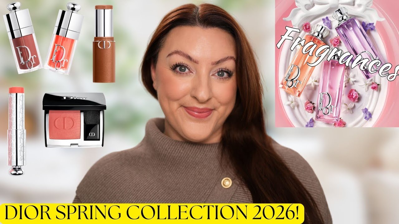 YouTube post by @CharlotteHoldcroft for rephr. Caption reads: ALL THE NEW DIOR TESTED | Bronzers, Blushes,....