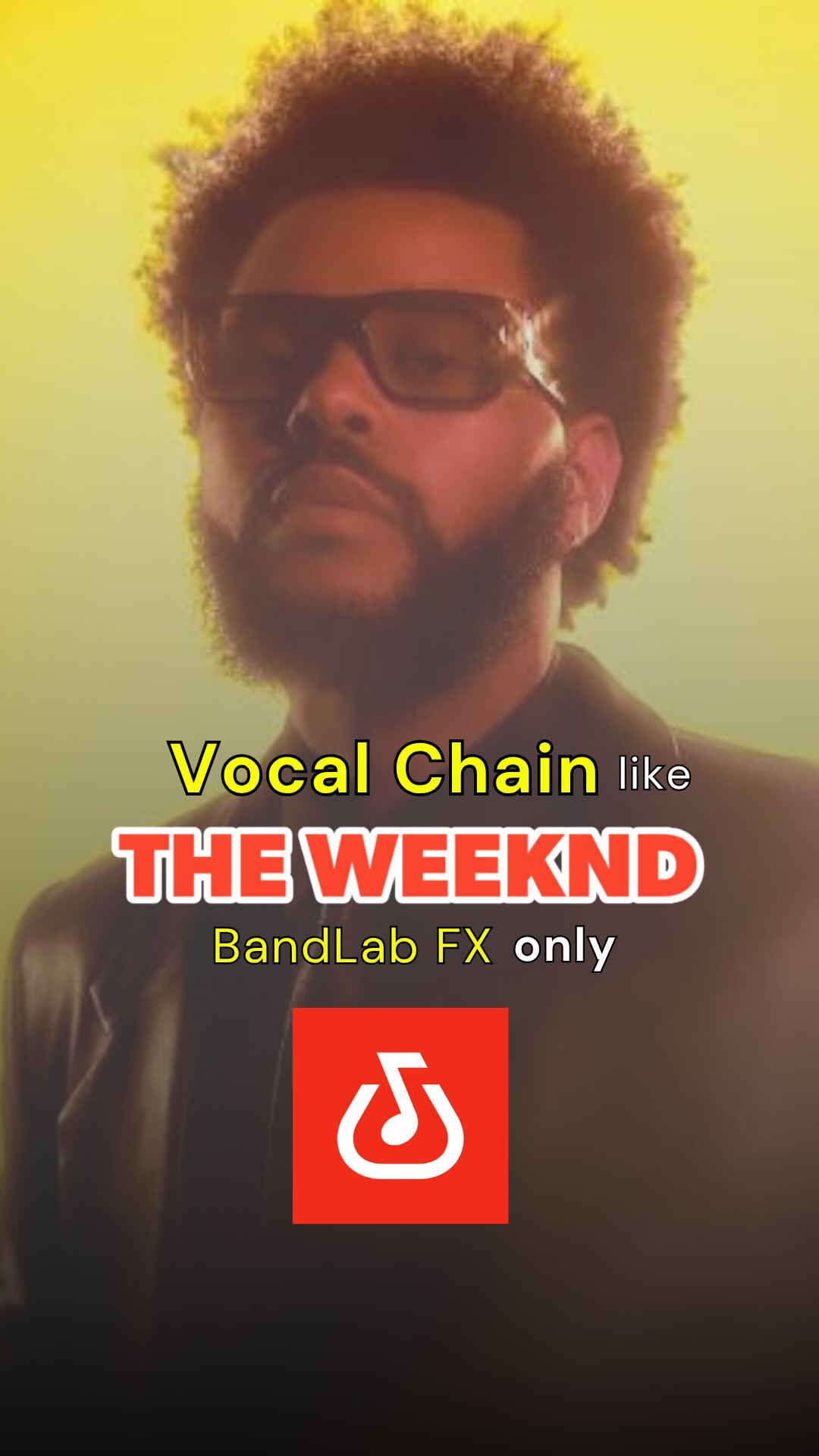 Instagram post by @rafferprod for BandLab. Caption reads: here’s how you can produce a similar vocal sound....