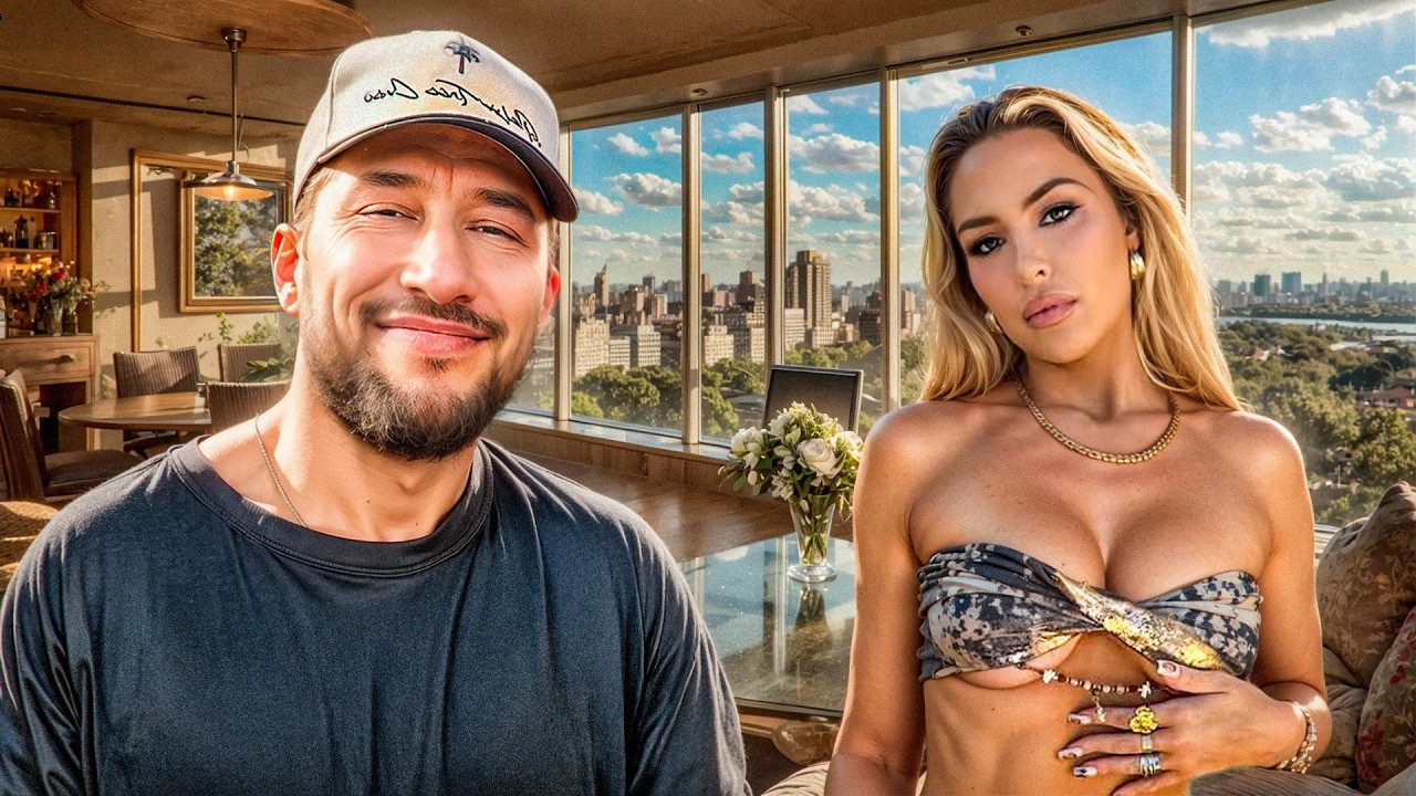 YouTube post by @MikeMajlakVlogs for Breath Death. Caption reads: Buying A $14M NYC Penthouse With Tana Mongeau |....