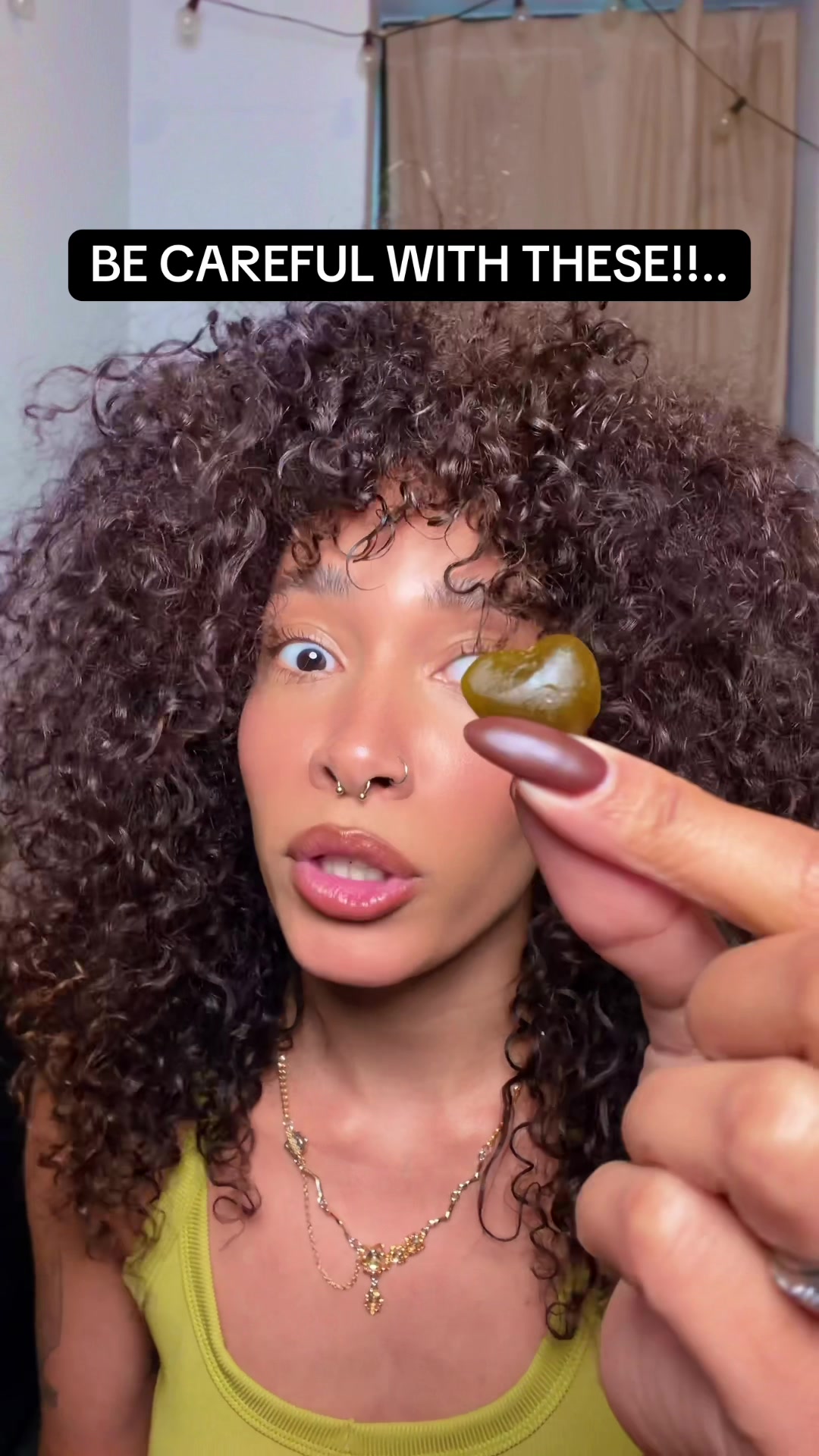 TikTok post by @indiachristin1 for Hum Nutrition. Caption reads: [...] stuck in the bathroom… only 3/ day!  @HUM....