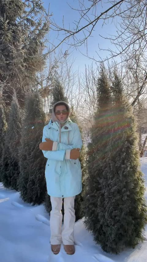 Instagram post by @santaniim for Rimi Latvija. Caption reads: pēdējo gadu aukstākajā nedēļā tavs piemājas Rimi....