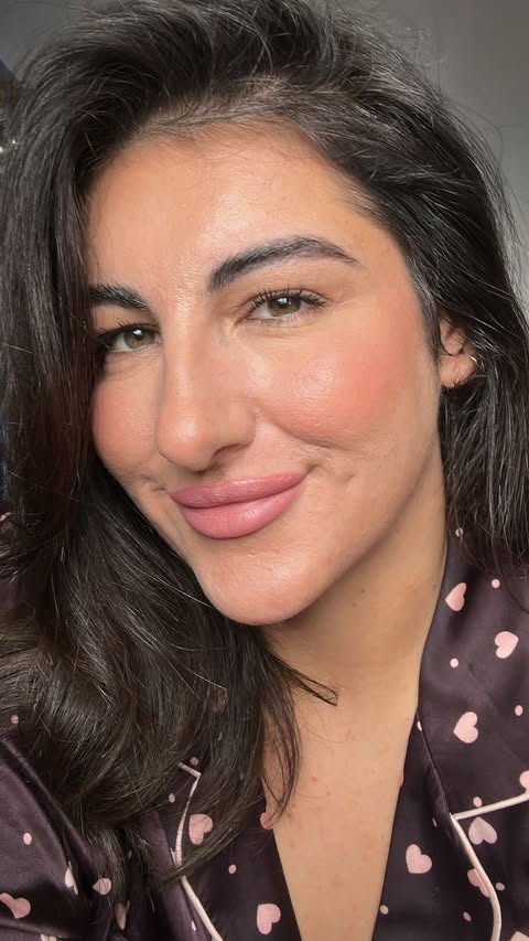 Instagram post by @takeheartuk for Sculpted By Aimee. Caption reads: Testing and rating @sculptedbyaimee 💄 Look at me....