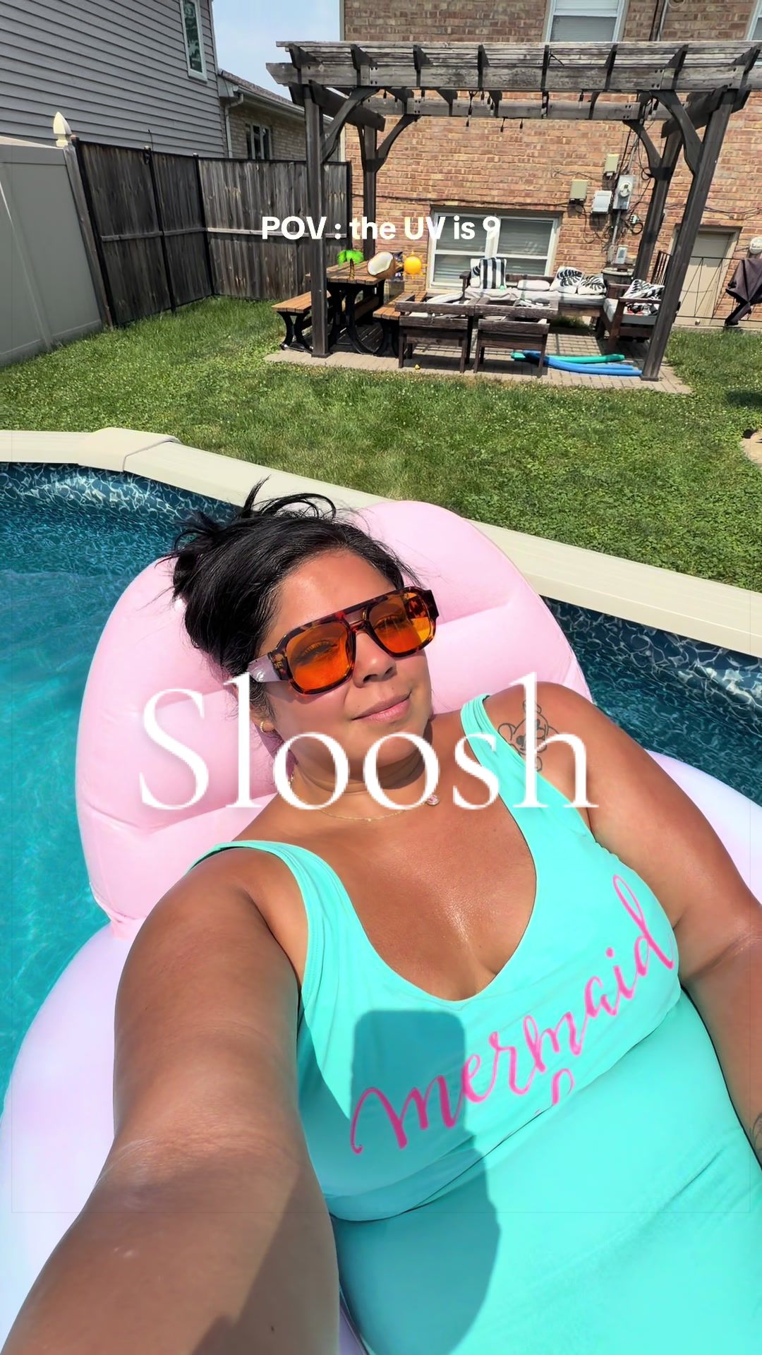 TikTok post by @dgarcia4522 for SLOOSH. Caption reads: @Sloosh has the cutest poo floats 💕 [...].