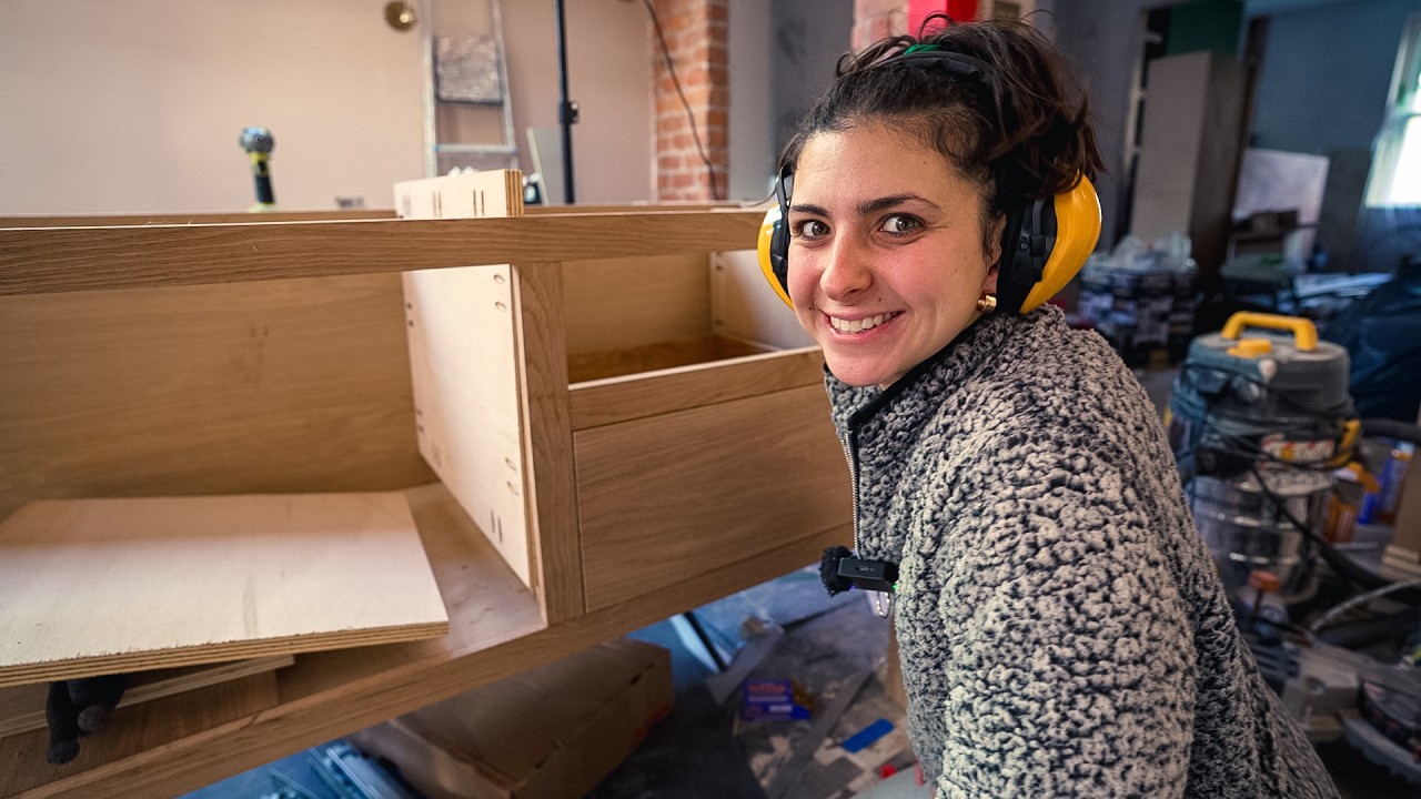 YouTube post by @RestoringNumberFour for Screwfix. Caption reads: My proudest creation.