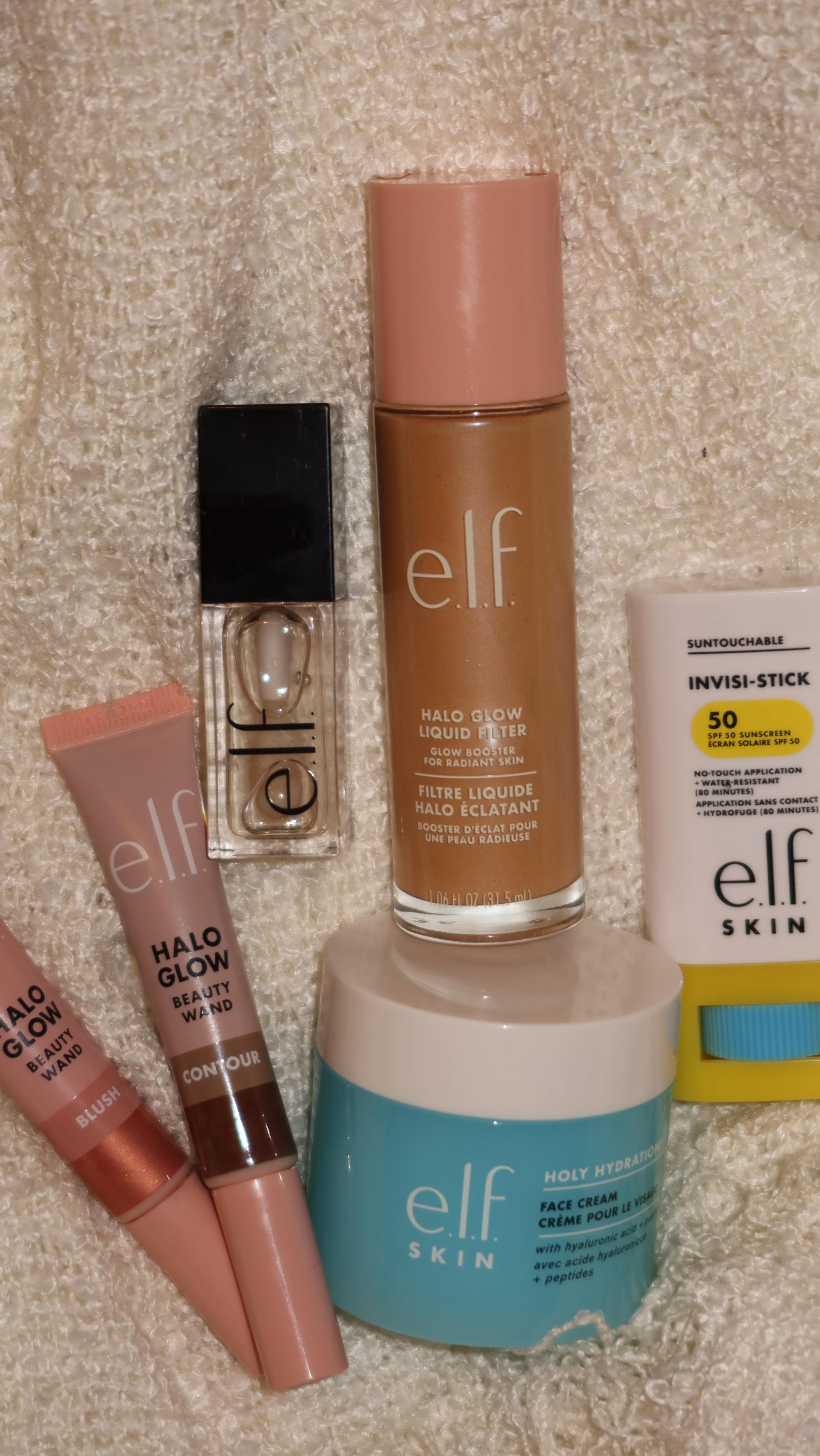 Instagram post by @manal.beauteam for elfcosmetics. Caption reads: OMGGG the @elfcosmetics products are FINALLY....