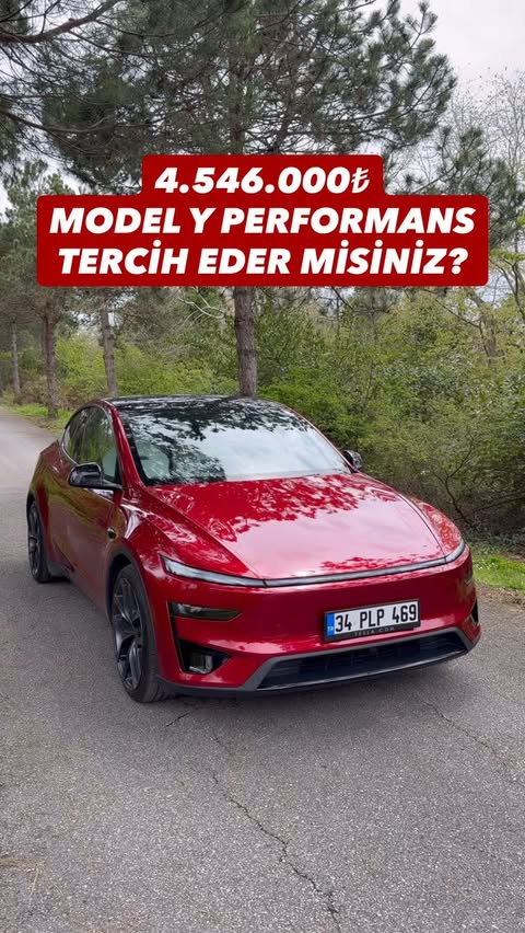Instagram post by @bayigezgini for Tesla. Caption reads: [...] tercih eder misiniz? @bayigezgini....