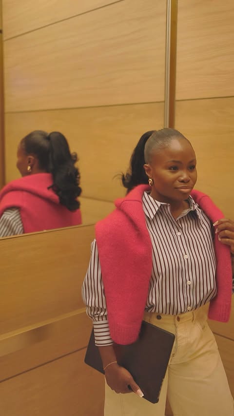 Instagram post by @taiwo.ade for Microsoft 365. Caption reads: 👩🏾‍💻 another meeting that could’ve been an....