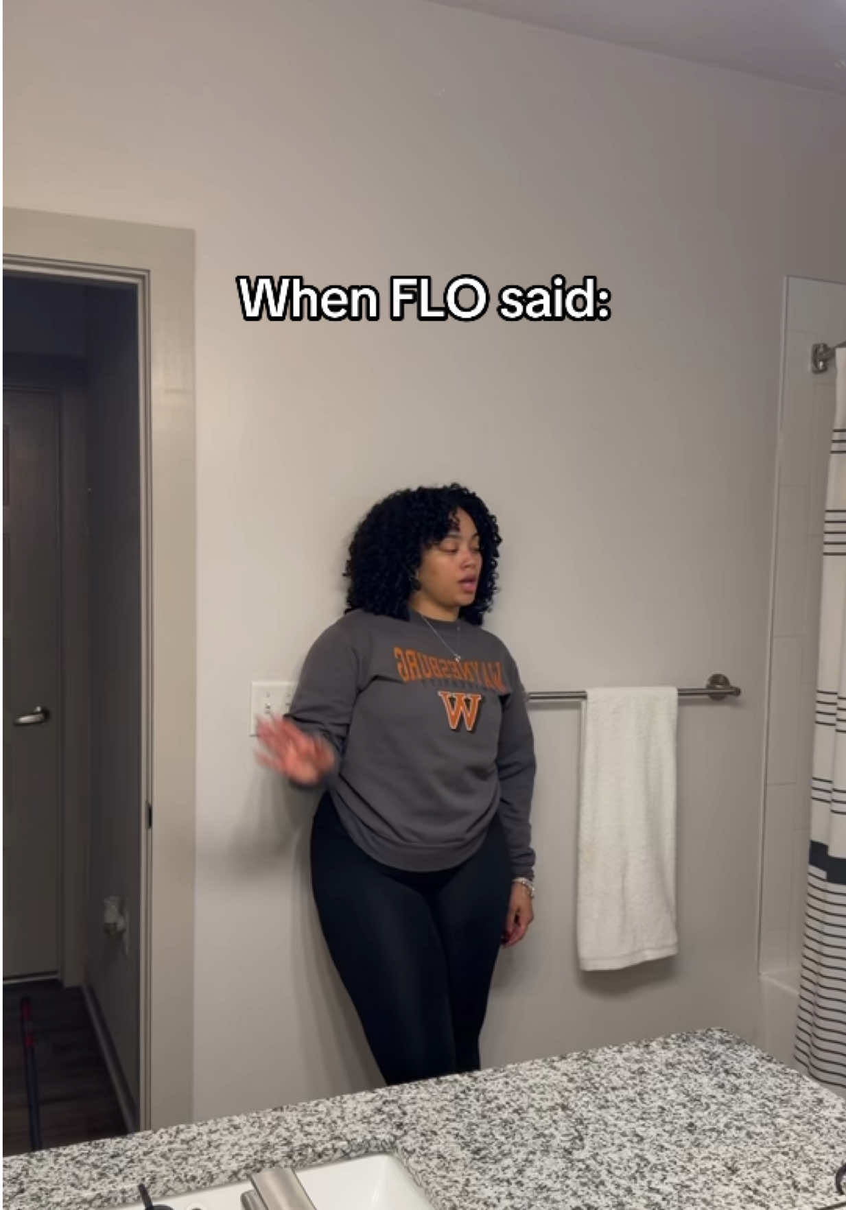 TikTok post by @butttttttttah for Kruidvat. Caption reads: I had to run @FLO back 🤌🏽 #music #flo #songs....