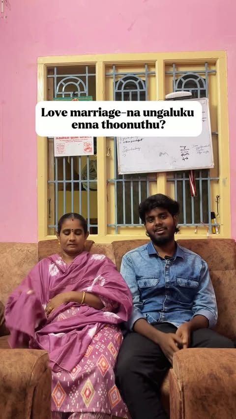 Instagram post by @iam_dharanitharan for Vijay Television. Caption reads: [...] 🫶✨ #kadhalkadhalkadhal #vijaytv....
