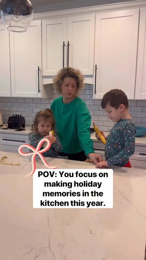 Instagram post by @eatplaysay for Kiki Milk. Caption reads: We make so many of our holiday memories in the....