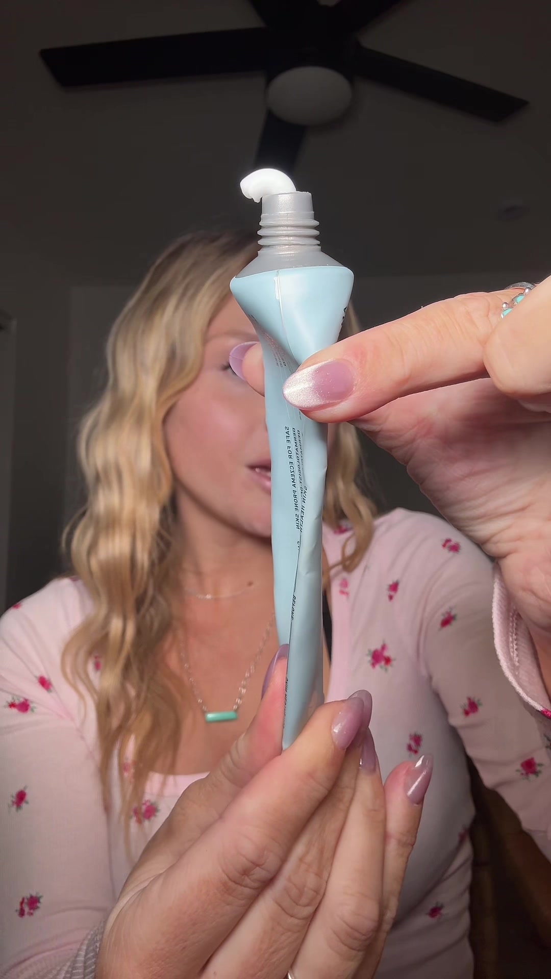 TikTok post by @hallie_grace8 for Prequel Skin. Caption reads: A holy grailllll for my sensitive, acne-prone....