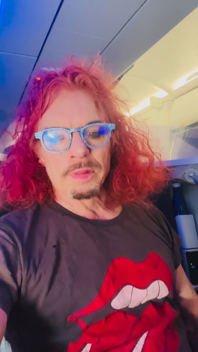 Instagram post by @carrottoplive for JetBlue. Caption reads: Ok..! This is finally here! @jetblue direct....