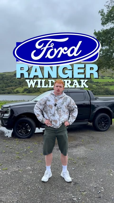 Instagram post by @jamesdoylefitness for Ford. Caption reads: ad The @Ford Ranger Wildtrak is the dream for....