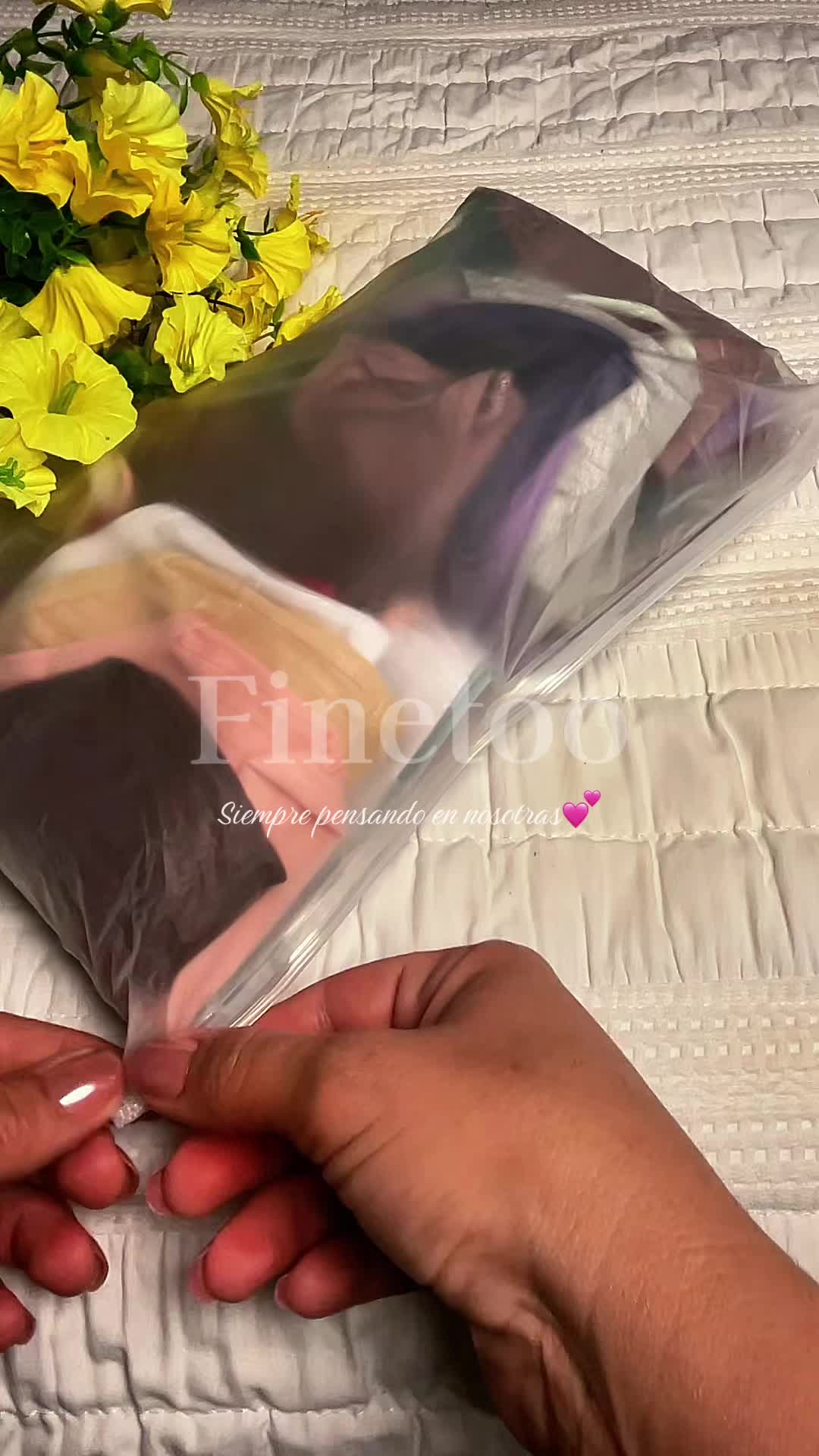 TikTok post by @yuripzarodriguez for FINETOO. Caption reads: FINETOO 15PCS Cotton Panties for Women Seamless....