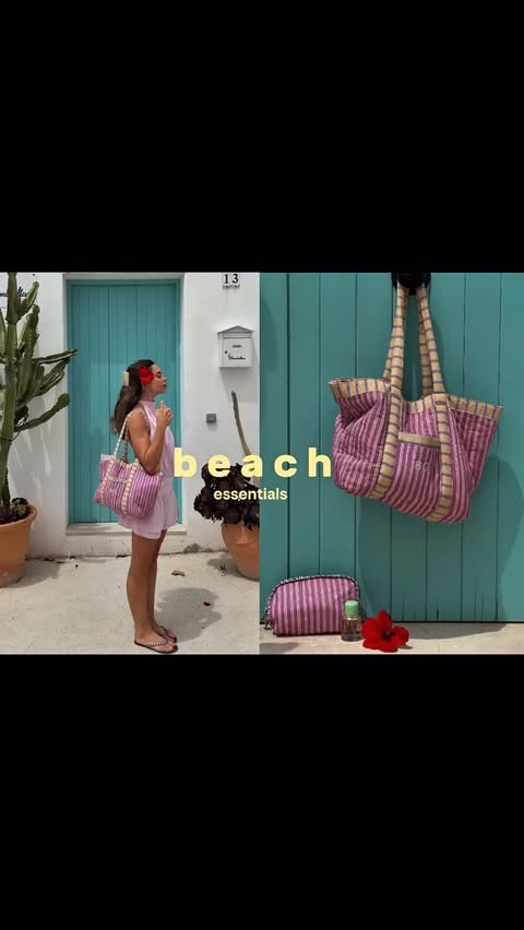 Instagram post by @blannncagarcia for Pull&Bear. Caption reads: loved by the sea 🐚 @pullandbear....