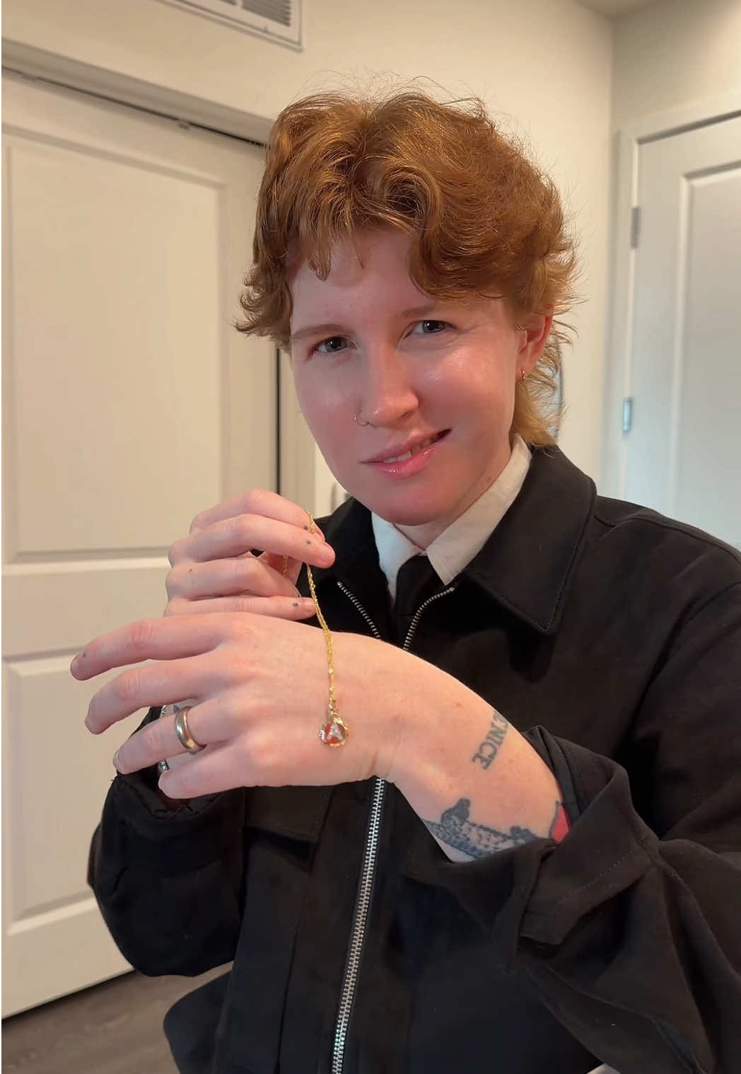 TikTok post by @thebellairs for Zales. Caption reads: [...] gifting, not this year! Thanks to @Zales....