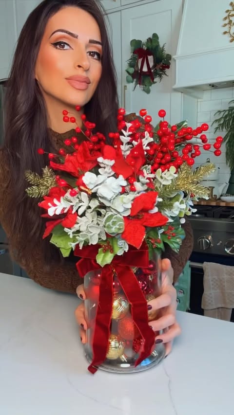 Instagram post by @my_styled_living for Dollar Tree. Caption reads: ✨DIY Dollar Tree Floral Centerpiece✨

This is one....