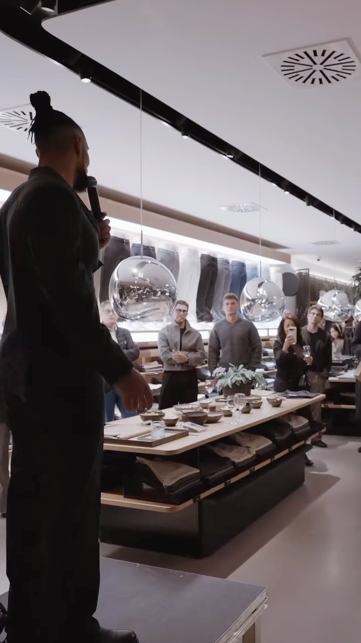 Instagram post by @dee_jaxon for Shaping New Tomorrow. Caption reads: Celebrating the past months of partnership by....