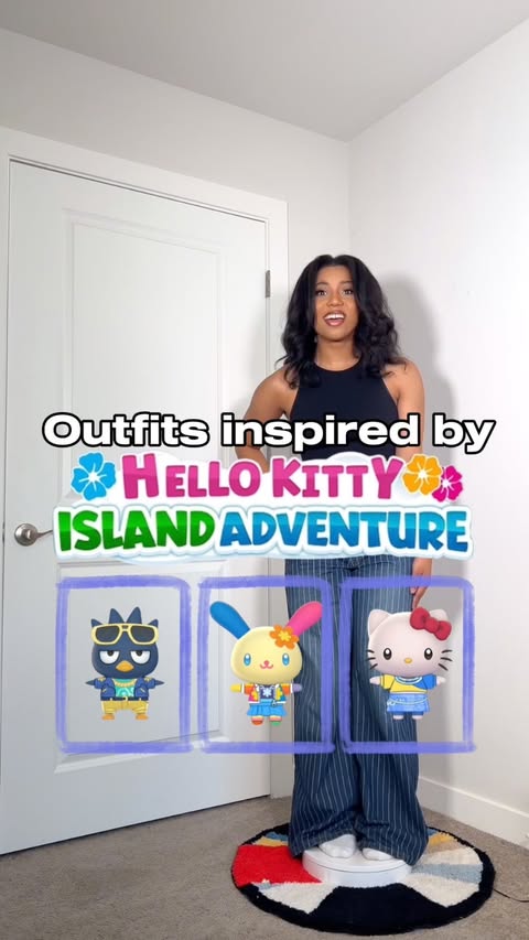 Instagram post by @iamsimplymorgan for Sanrio. Caption reads: [...] #NintendoSwitch #SanrioPartner #sponsored.