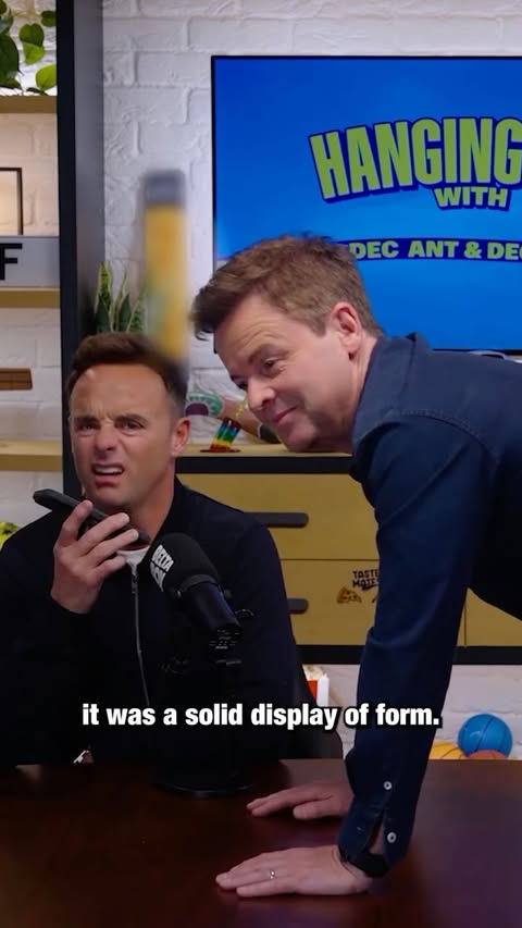 Instagram post by @antanddec for Google. Caption reads: Thanks for the confidence boost @googlegemini 🏋️....