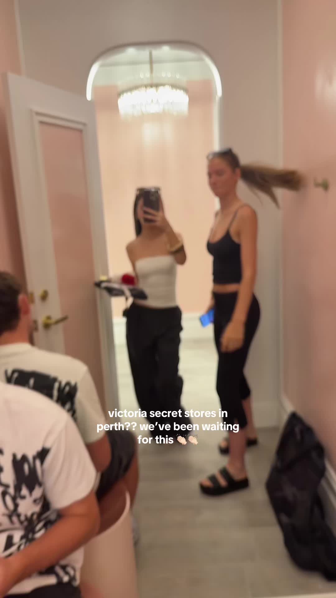 TikTok post by @ciaralillyyy for Victoria's Secret. Caption reads: the time has come @Victoria’s Secret #fyp....