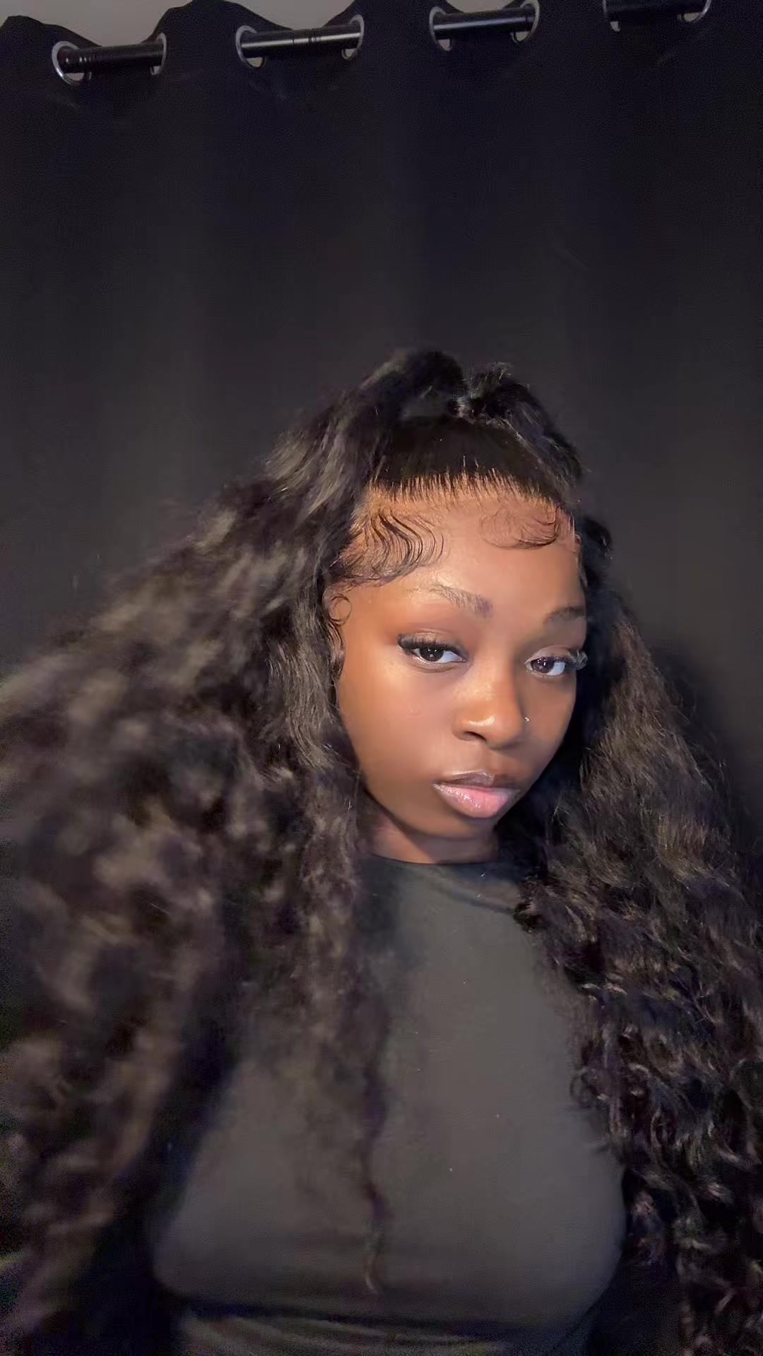 TikTok post by @only1ebonyy for Megalook. Caption reads: One of my favs 😩 @Megalookhair @Megalook Hair....