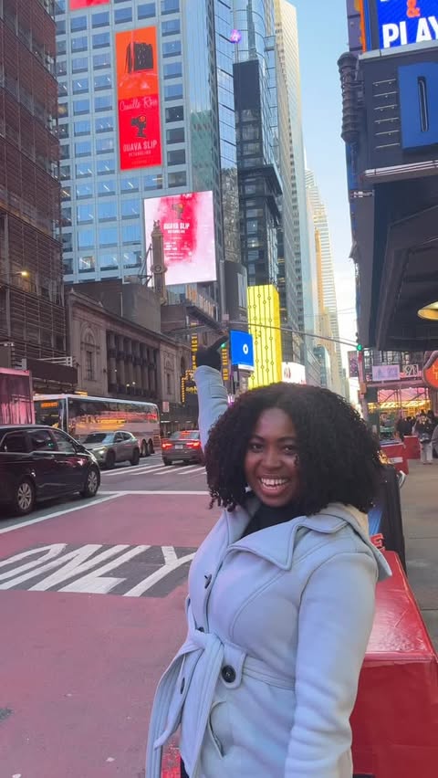 Instagram post by @sonia_essel for Camille Rose. Caption reads: [...] the billboards . Shop your favorite Camille....