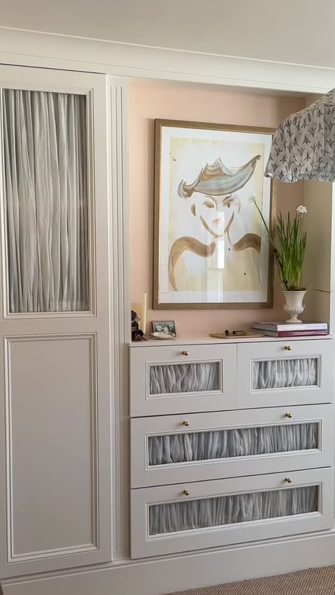 Instagram post by @theirlittleflat for Lick. Caption reads: Our bedroom finishing touches with @lick 💘 We....