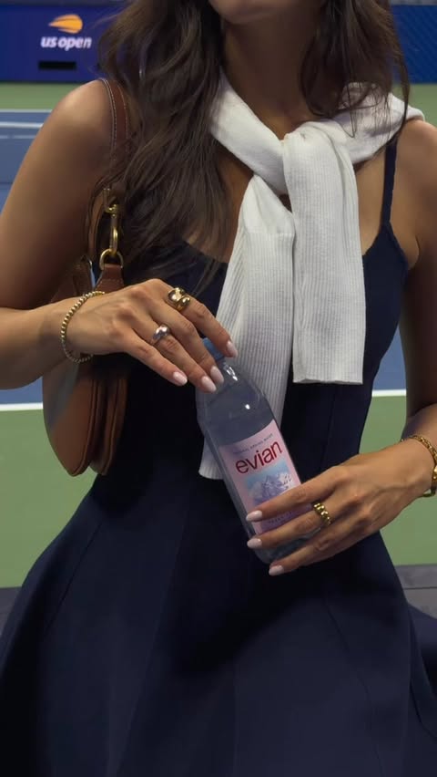 Instagram post by @sophiiaisabella for evian. Caption reads: [...] city that never sleeps. A weekend with....