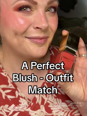 TikTok post by @melissa_beautyover40 for Adriana Nichole Cosmetics. Caption reads: [...] my makeup to my outfit. This @Adriana....