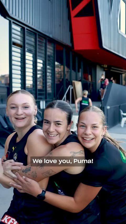 Instagram post by @richmondwomens for PUMA. Caption reads: [...] in our fresh fits for the new season! 😎....