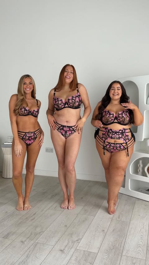 Instagram post by @laurajfarr for Ann Summers. Caption reads: [...] every shape and every size with @annsummers....