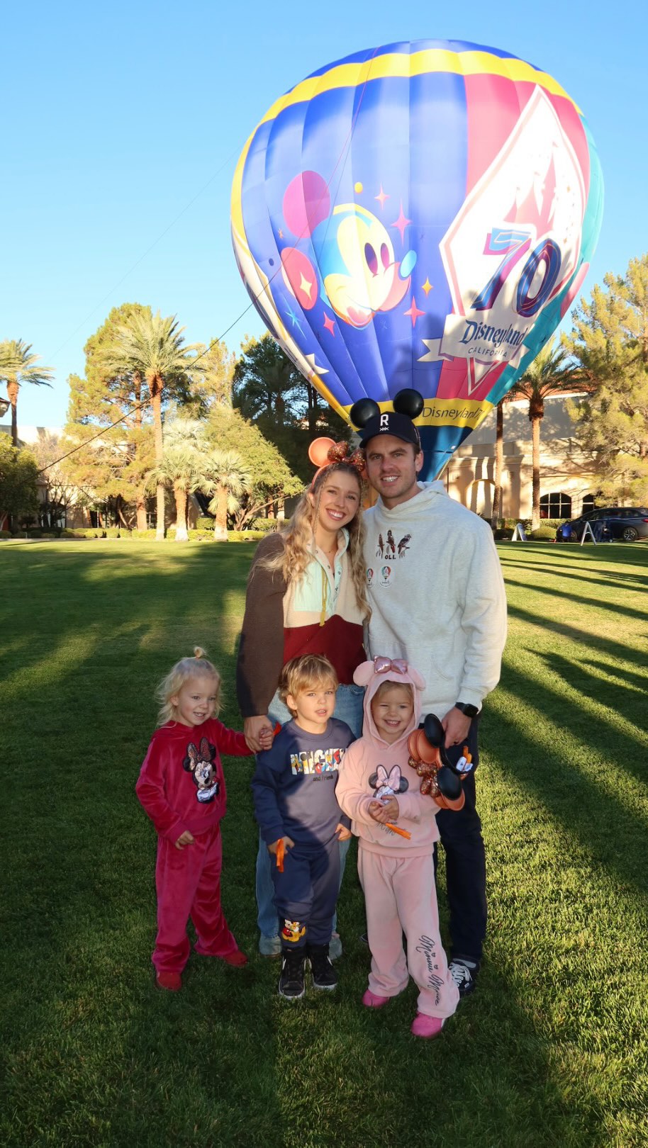 Instagram post by @the_brown_diaries for Disneyland. Caption reads: Safe to say I have the @disneyland itch now....