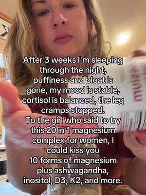 TikTok post by @lotuswellness8 for Micro Ingredients. Caption reads: [...] magnesium I've been loving the Micro....
